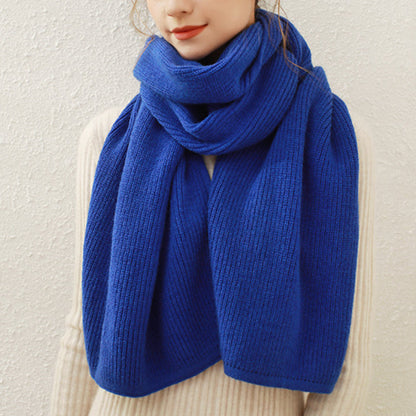 2+ Solid Color Simple Knit Scarves