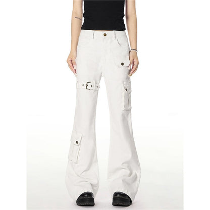 Slim Fit Multi Pocket Casual Pants