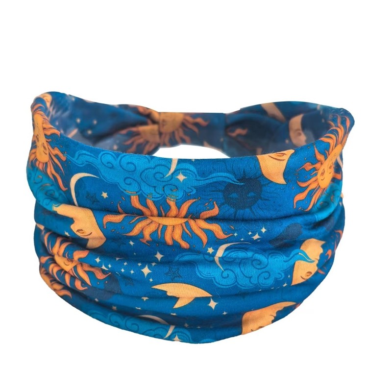 Printed Knot Elastic Headband