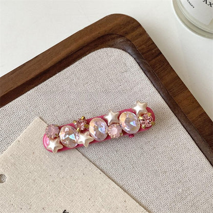 Shiny Star Rhinestone Cute Hair Clips