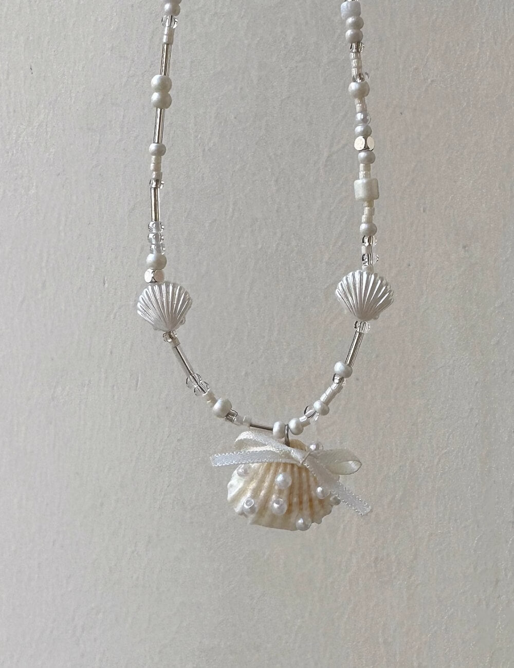 Summer Simple Shell Star Beaded Choker Necklace