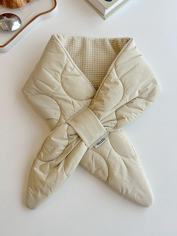 Keep Warm Solid Color Velvet Scarf