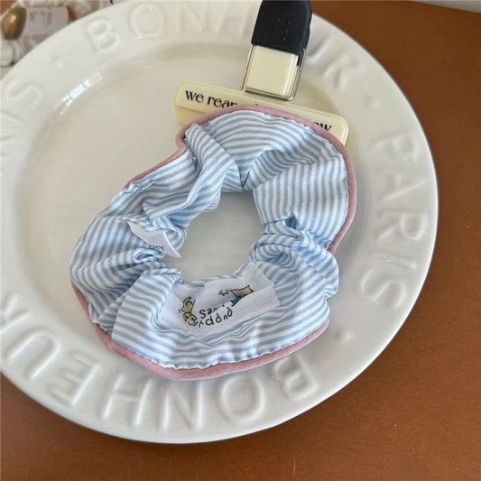 Color Block Striped Hair Tie