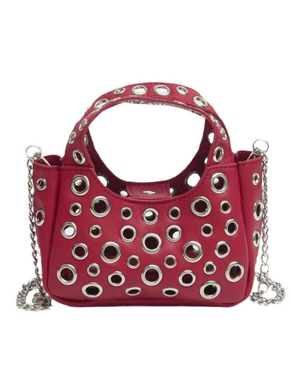 Vintage Hollow Out Mini Shoulder Bag