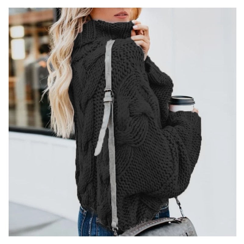 Loose Colorful Stripe Sweater