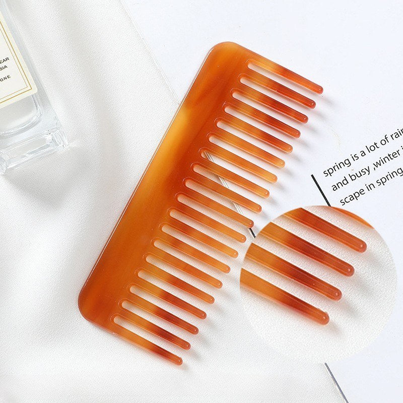 Acrylic Square Mini Portable Hair Combs