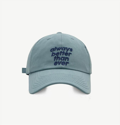 Sweet Letter Embroidered Baseball Caps