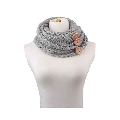 Fashion 5 Colors Knitting Cape Scarf