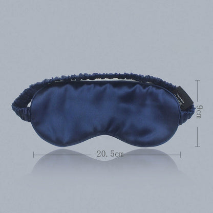 Soft Solid Color Mulberry Silk Eye Mask