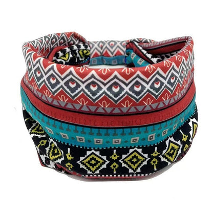 Printed Knot Elastic Headband