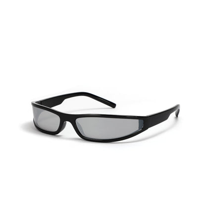 Street Futuristic Narrow Frame Sunglasses