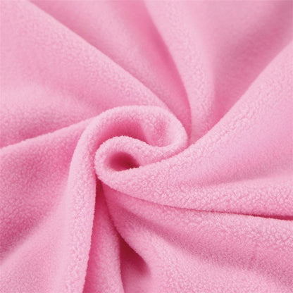 Cozy Oversized Fleece Pullover With Lapel Collar