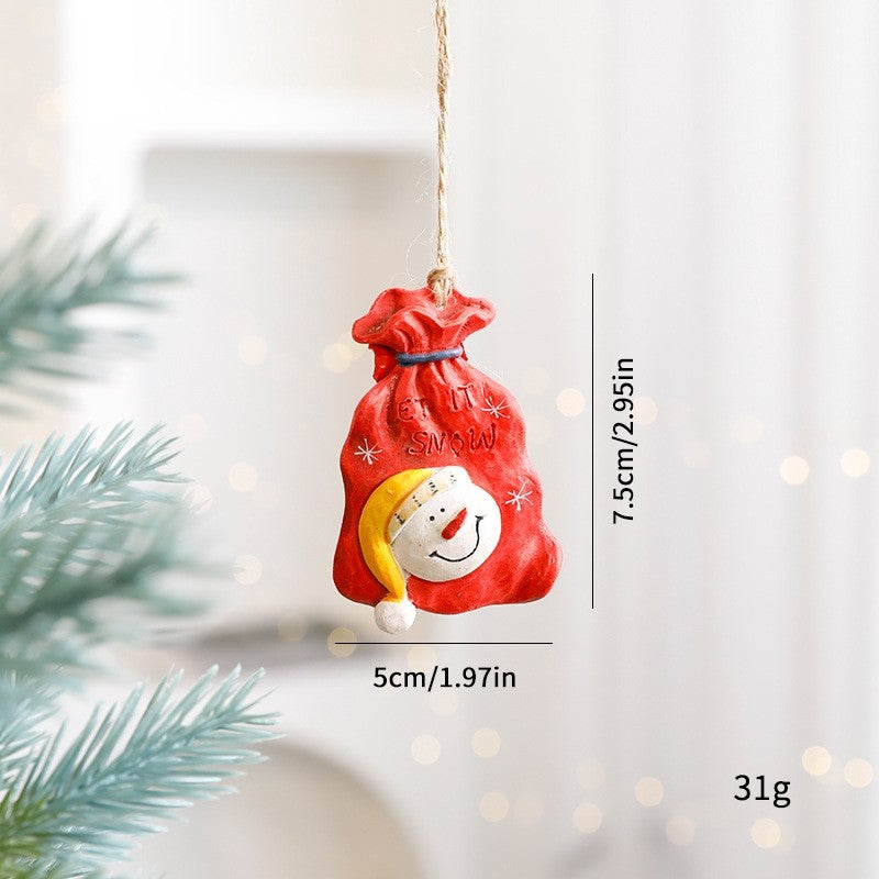 Christmas Wooden Candle Decorations