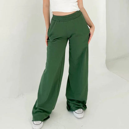 Casual Wide Leg Street Flare Pants