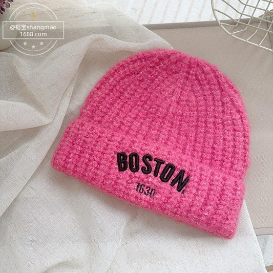 Baby Embroidered Knit Beanie