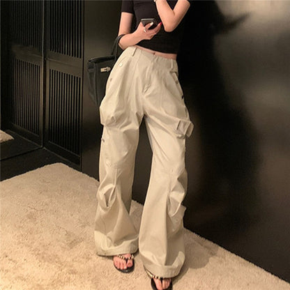 Stylish Large Pocket American Cargo Pants