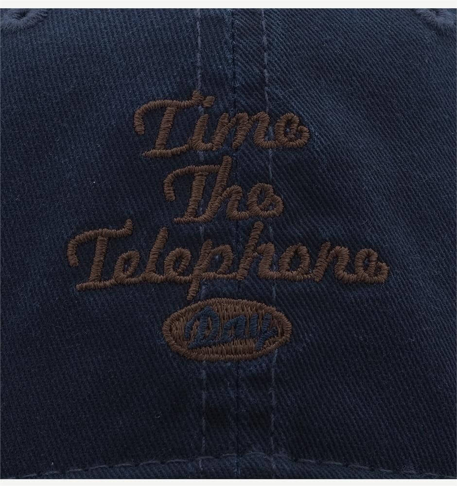 Contrast Color Embroidered Baseball Caps