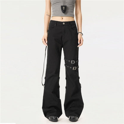 Heavy Duty Strap Design Work Pants