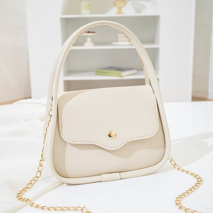 Women's Temperament Solid Color Fashion Handbag