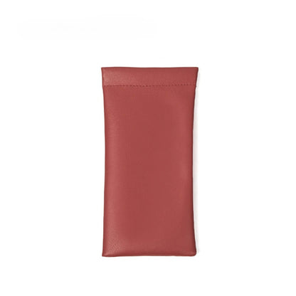 Squeeze Top Leather Travel Eyeglass