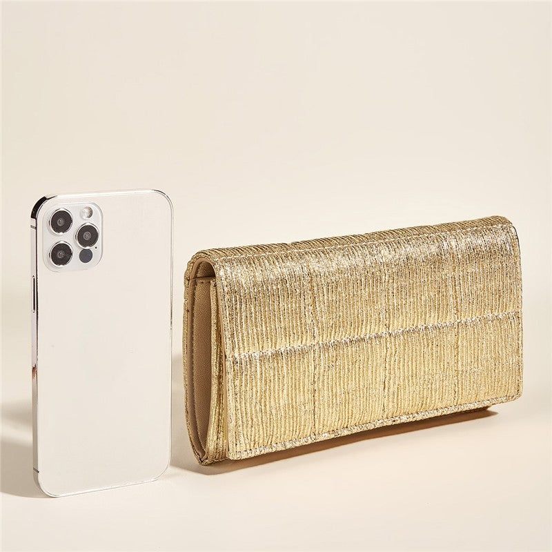 Fashion Square Sequined Handbag