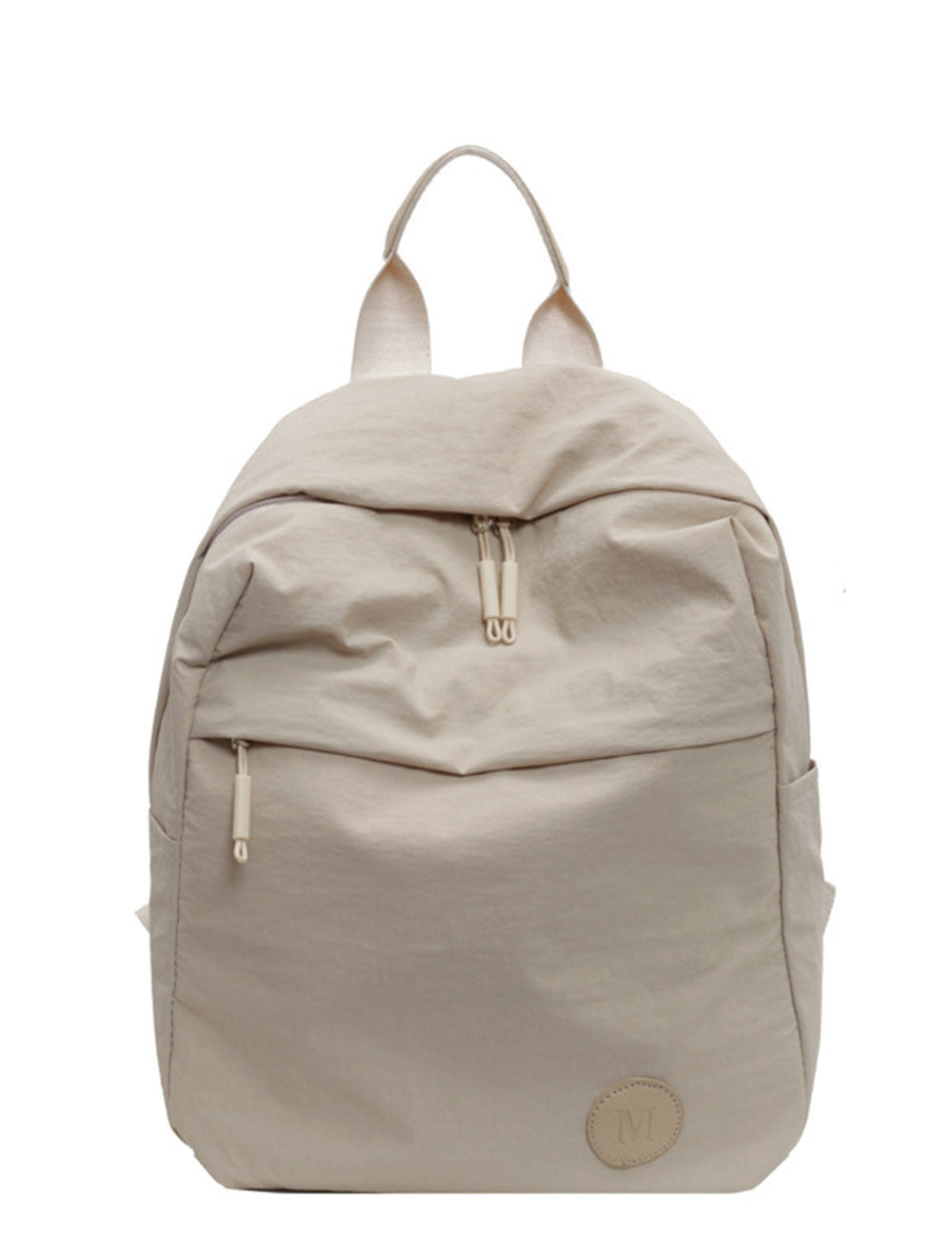 Casual Solid Color Portable Travel Backpack