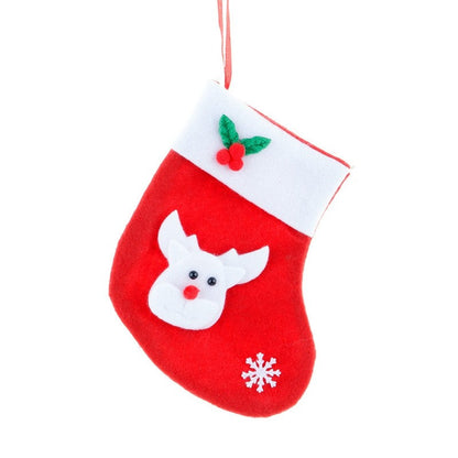 Christmas Socks Gift Bag Small Christmas Socks Pendant Christmas Tree Pendant