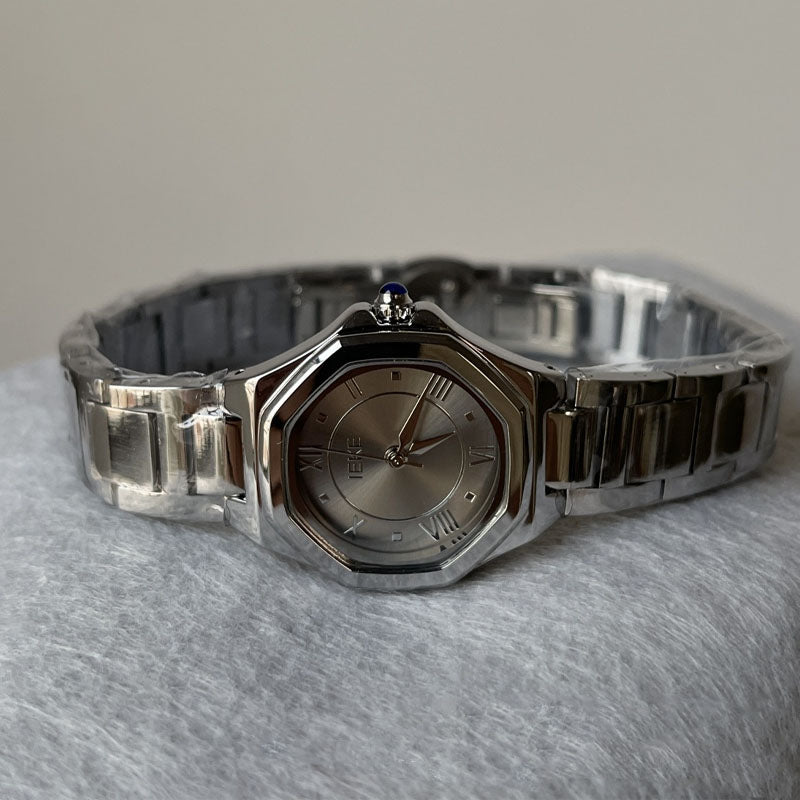 Chic Business Polygon Dial Geometric Quartz Watch