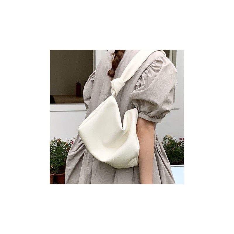 Chic Casual Soft Knotted Shoulder Bag