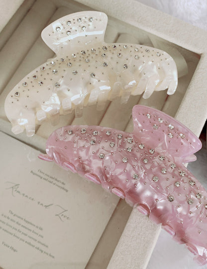 Rhinestone Simple Grab Clip