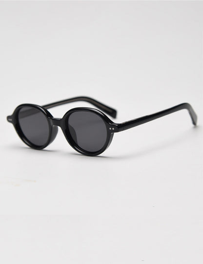 Retro Small Round Frame Polarized Sunglasses