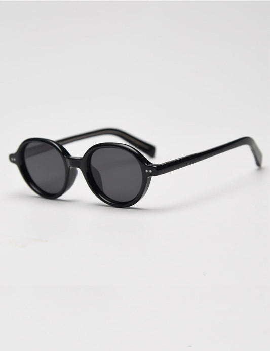 Retro Small Round Frame Polarized Sunglasses