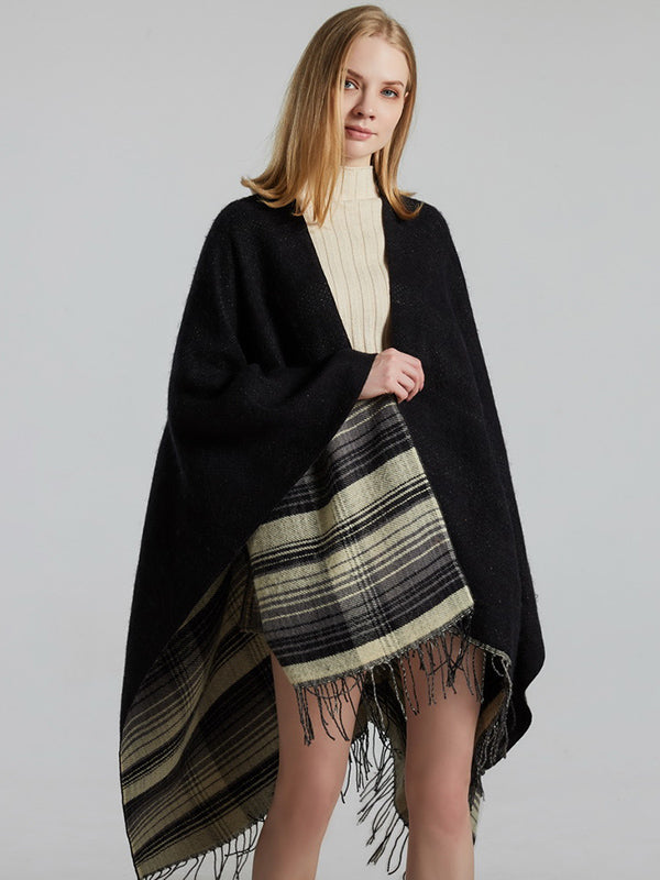 Original Plaid Thicken Shawl Scarf