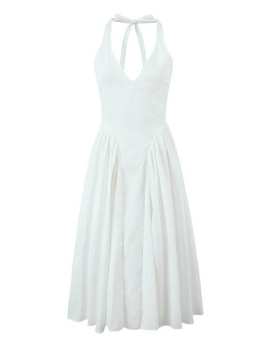 Black Halter Neck Dress