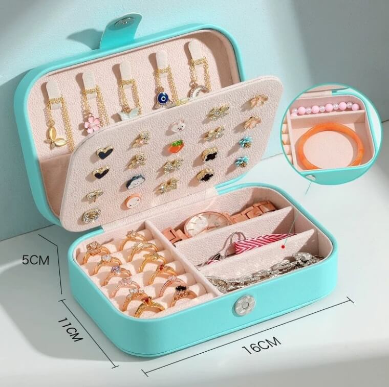 Minimalist Portable Travel Jewelry Case