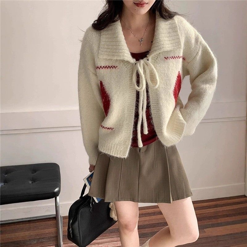 Short Knit Cardigan