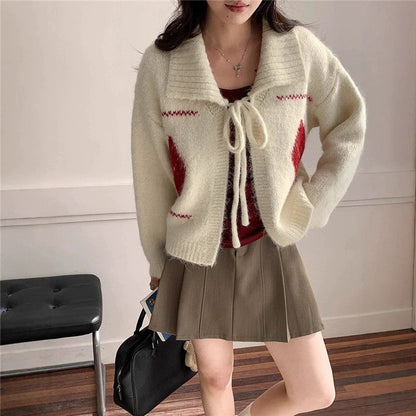 Short Knit Cardigan