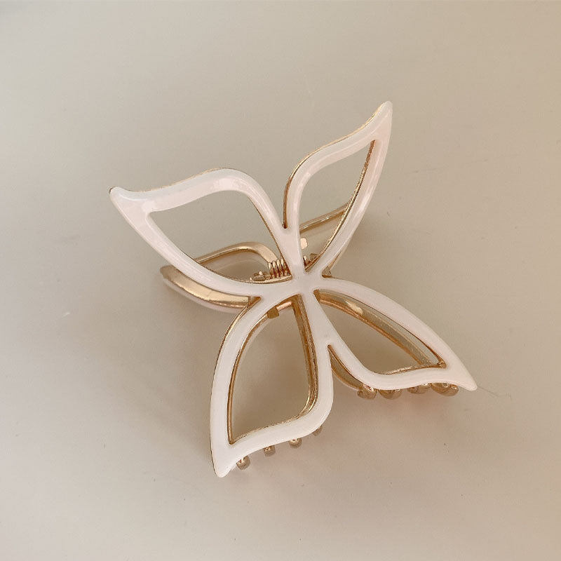 Elegant Hollow Butterfly Alloy Hair Claw