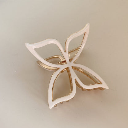 Elegant Hollow Butterfly Alloy Hair Claw