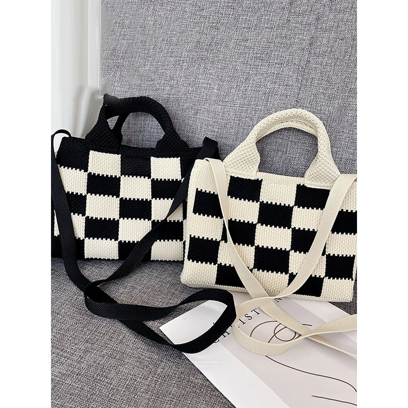 Checkerboard Crossbody Bags