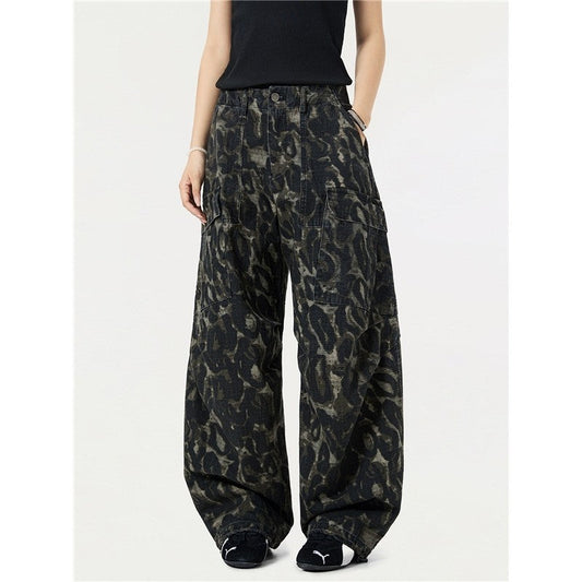 Loose Wide Leg Cargo Pants