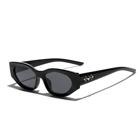 Punk Cat-Eye Polarized Sunglasses