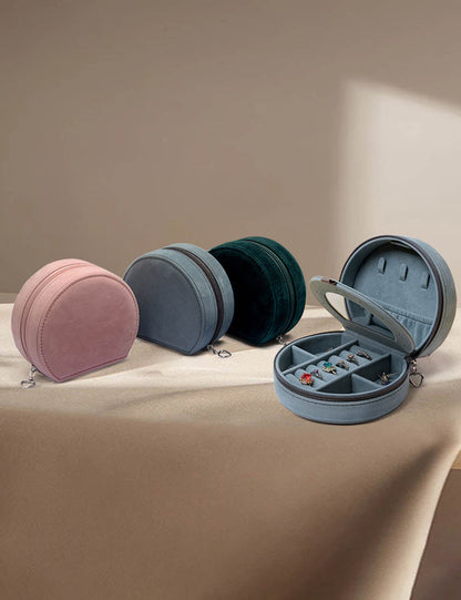 Simple Multi-Layer Portable Jewelry Case