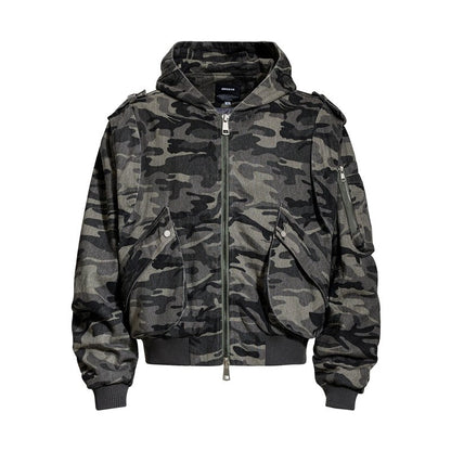 Street Camouflage Hooded Jacket