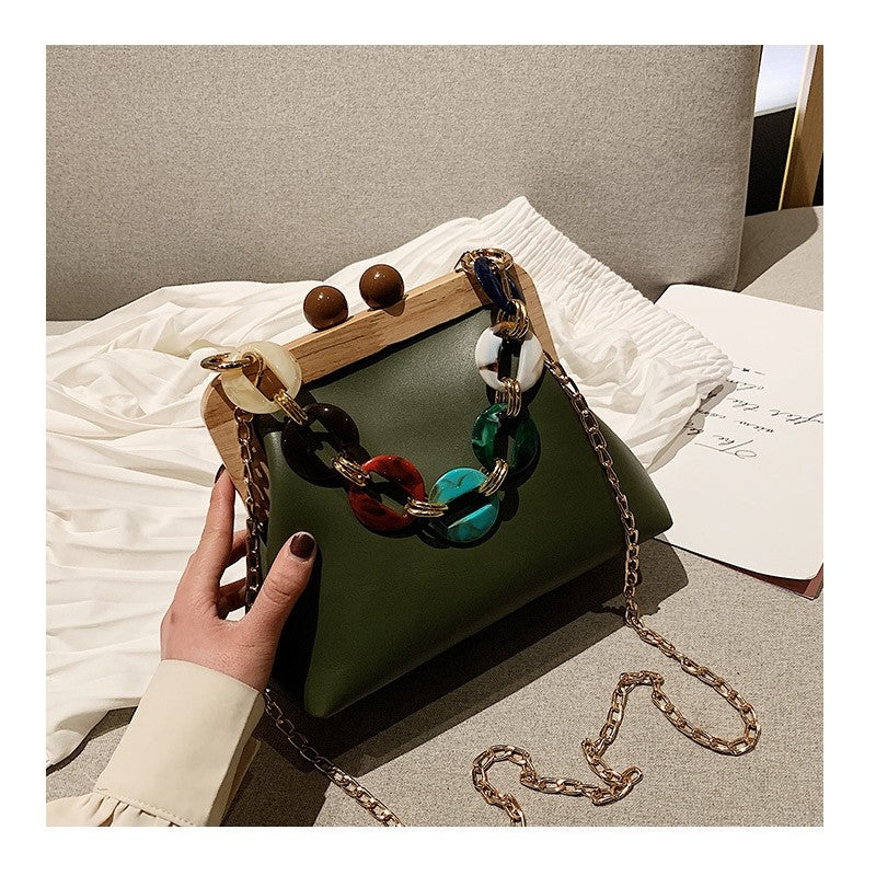 Multicolor Single Shoulder Crossbody Square Bag