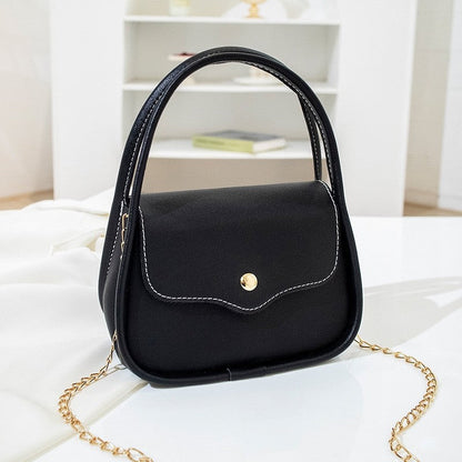 Women's Temperament Solid Color Fashion Handbag