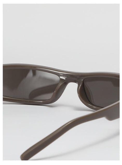 Street Futuristic Narrow Frame Sunglasses