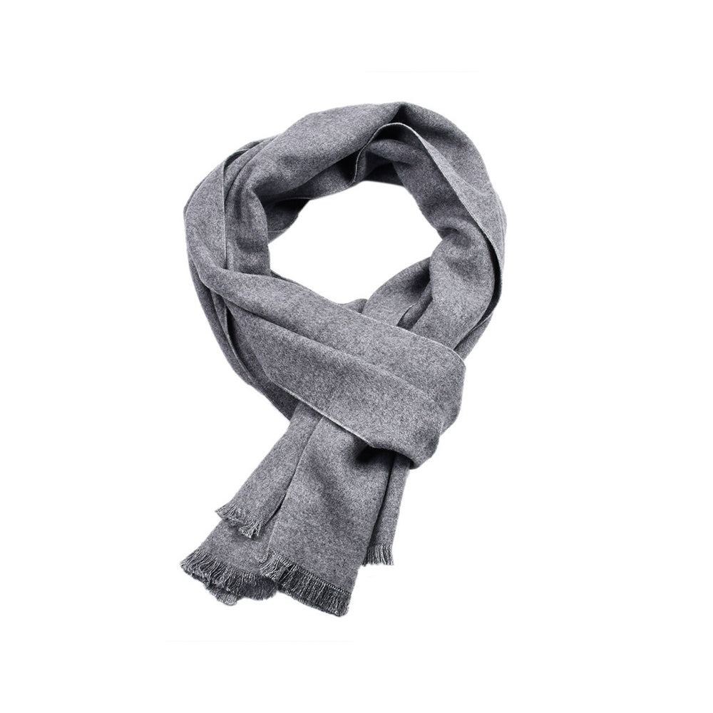 Men's Flannel Solid Scarfs