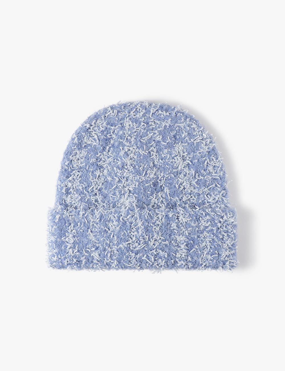Soft Fuzzy Solid Color Thicken Knit Beanie