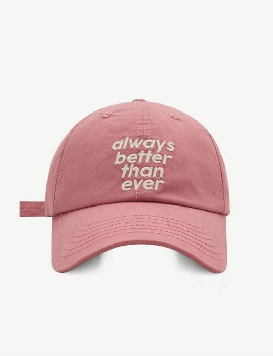 Sweet Letter Embroidered Baseball Caps